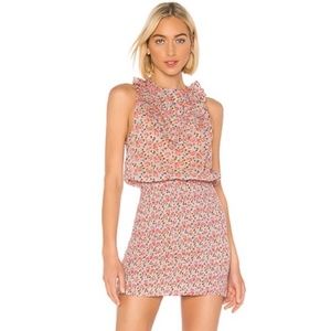 ✨Free People I’m your favorite dress blue floral